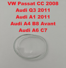 Стекло ПТФ VW Passat CC 2008/Q3 2011/A4 B8 (Avant)/A5 2007, A6 C7 2010 левое/TMKPCC08LH