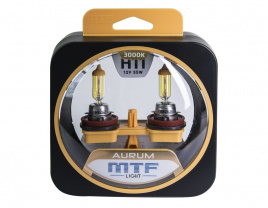 Лампа H11/12V/55W Aurum 3000K к-кт 2шт/HAU1211