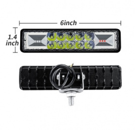 LED фара прямоугольная 48W/D009