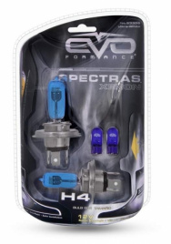 Лампа H4/12V/75W/5000K EVO Spectras/93356