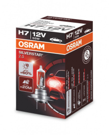 Лампа H7/12V/55W +60% 1шт/64210SV2