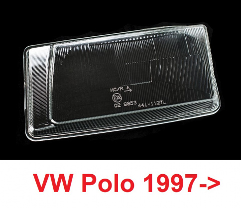 Стекло фары VW Polo 97-> лев./BR4411127L фото 1