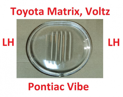 Стекло ПТФ Toyota Matrix 03->/Voltz 02->/Pontiac Vibe 03-> лев./TOYMTR03LH фото 1